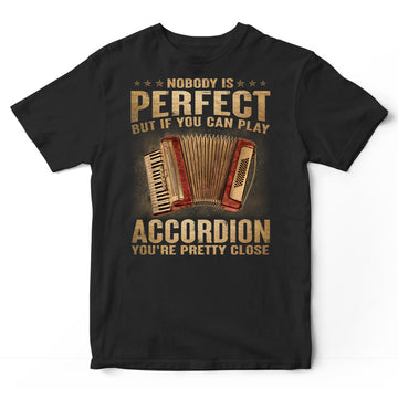 Accordion Nobody Is Perfect T-Shirt DGA110