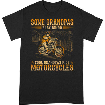 Biker Cool Grandpas T-Shirt WDB060