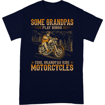 Biker Cool Grandpas T-Shirt WDB060