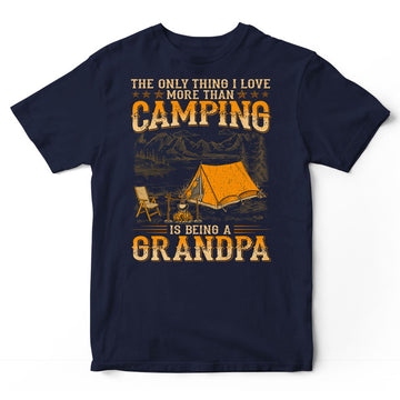 Camping Being A Grandpa T-Shirt WDB038