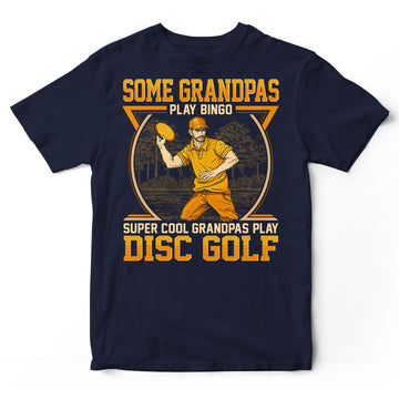 Disc Golf Grandpas Bingo T-Shirt GED203