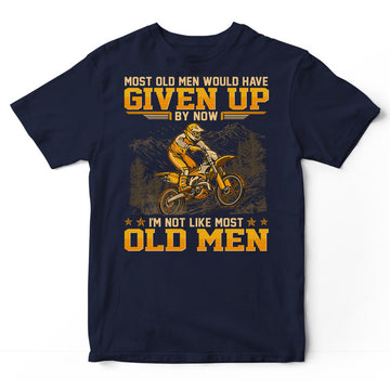 Enduro Bike Most Old Man Given Up T-Shirt GED076