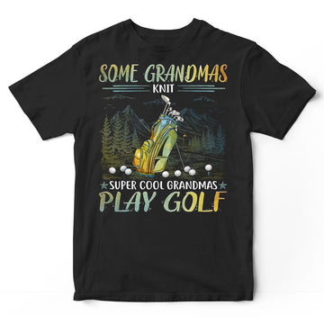 Golf Grandmas Knit T-Shirt PSI425