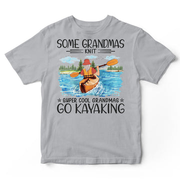 Kayaking Grandmas Knit Super Cool T-Shirt HWA207