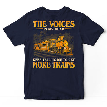 Model Railroad The Voices In My Head T-Shirt GEC067