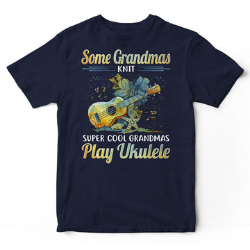Ukulele Grandmas Knit T-Shirt PSI296