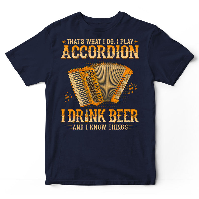 Accordion Drink Beer Know Things WDB657