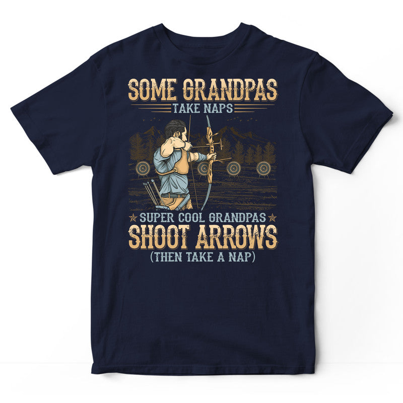 Archery Grandpas Take Naps T-Shirt GDB257