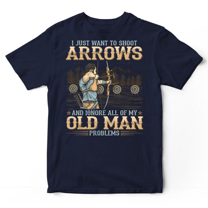 Archery Old Man Problems T-Shirt GDB267