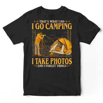 Camping Photographing Forget Things T-Shirt GEC508