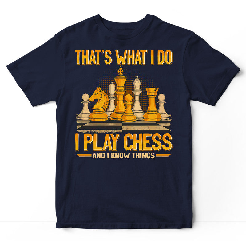 Chess  Know Things T-Shirt GEJ444