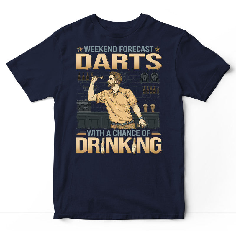 Darts Weekend Forecast T-Shirt GDB266