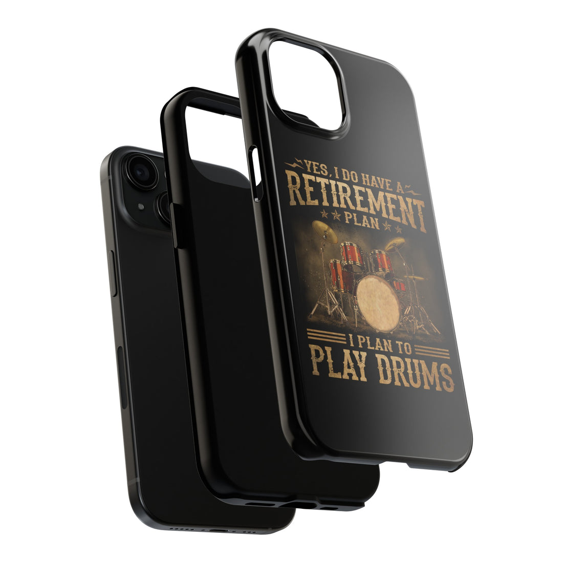 Drums Retirement Plan Phone Case DGA080