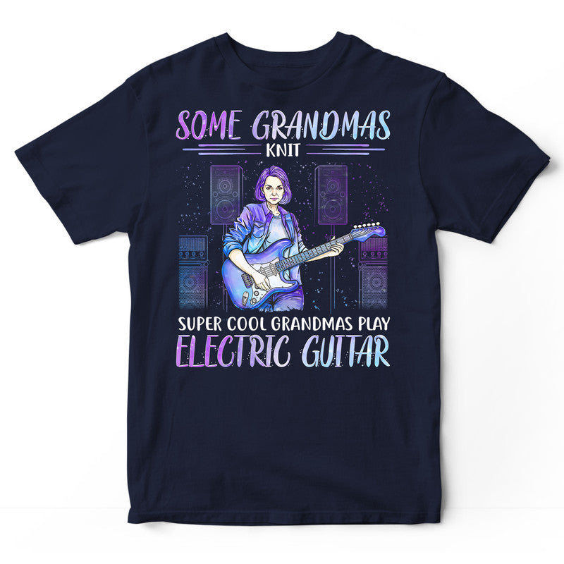 Electric Guitar Grandmas Knit T-Shirt PSH059