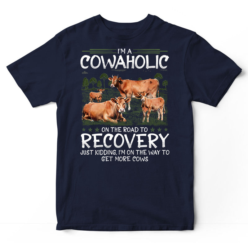 Farmer Beef Cow Aholic T-Shirt BWA095