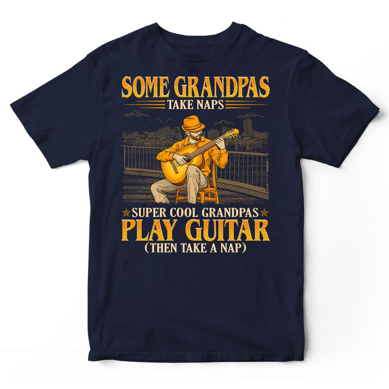 Guitar Grandpas Take Naps T-Shirt GEC576