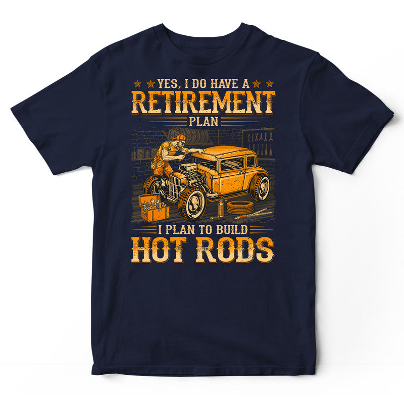 Hot Rod Retirement T-Shirt WDB722