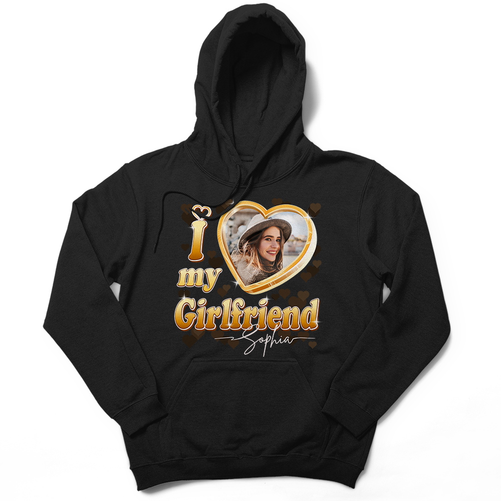 Personalized I Love My Girlfriend T-Shirt