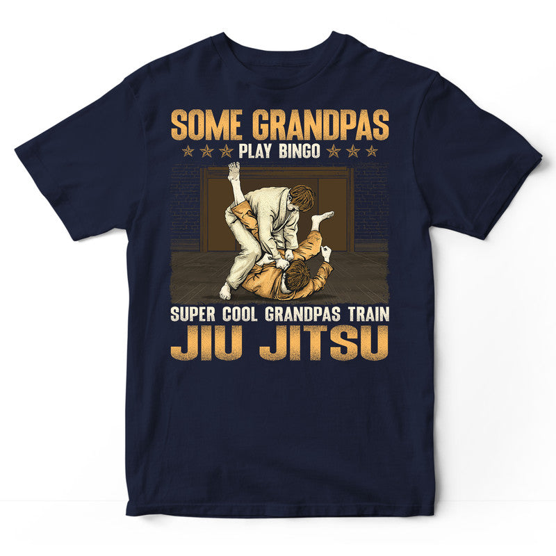 Jiu Jitsu Grandpa Bingo T-Shirt GSA139