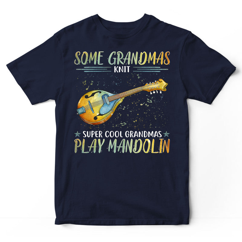 Mandolin Grandmas Knit T-Shirt PSI498