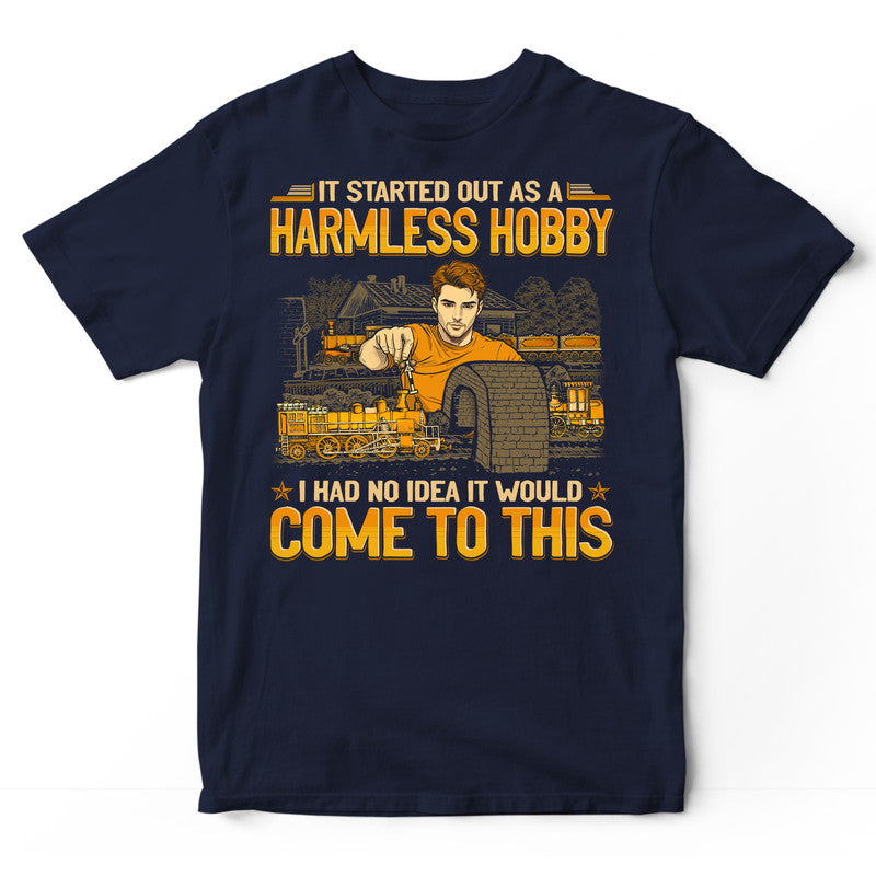 Model Railroad Harmless Hobby T-Shirt GEJ298