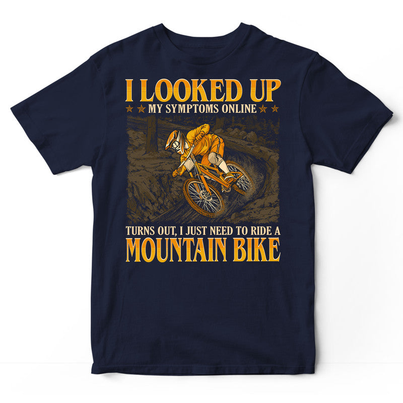 Mountain Biking Looked Symtomp Online T-Shirt GEC507