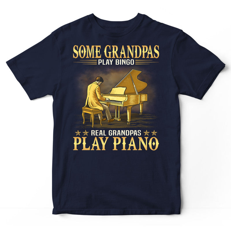 Piano Grandpas Bingo T-Shirt GRE084