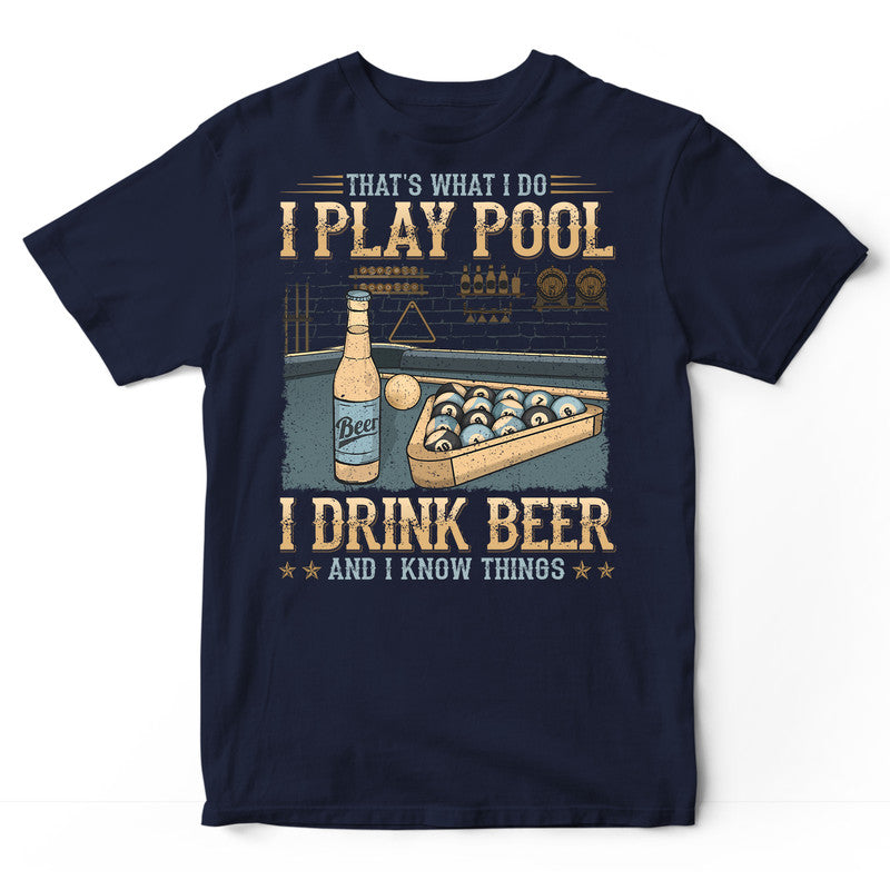 Pool Know Things T-Shirt GDB291