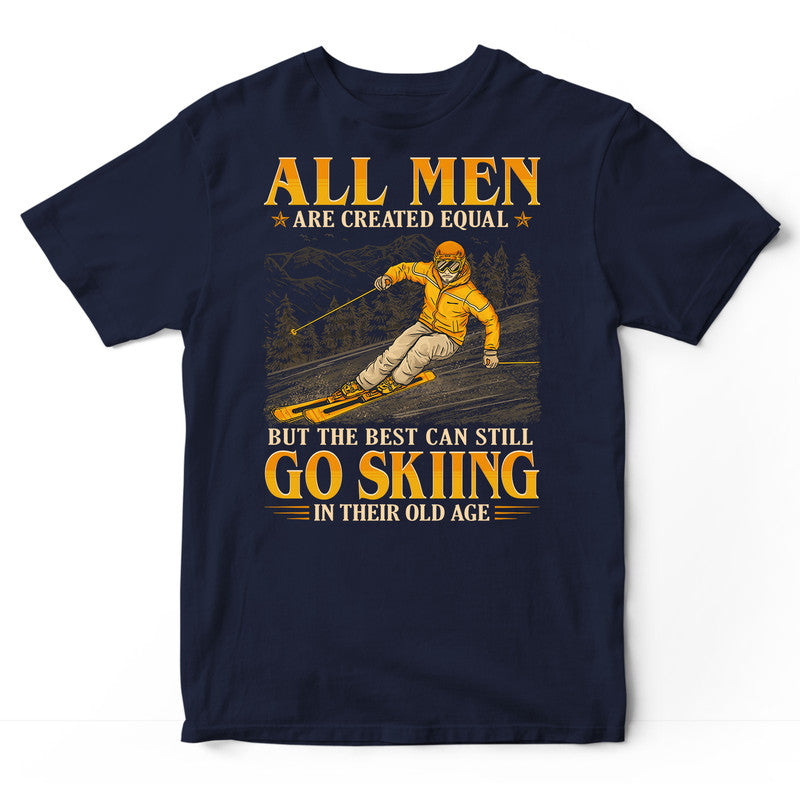 Skiing The Best Old Age T-Shirt GEC551