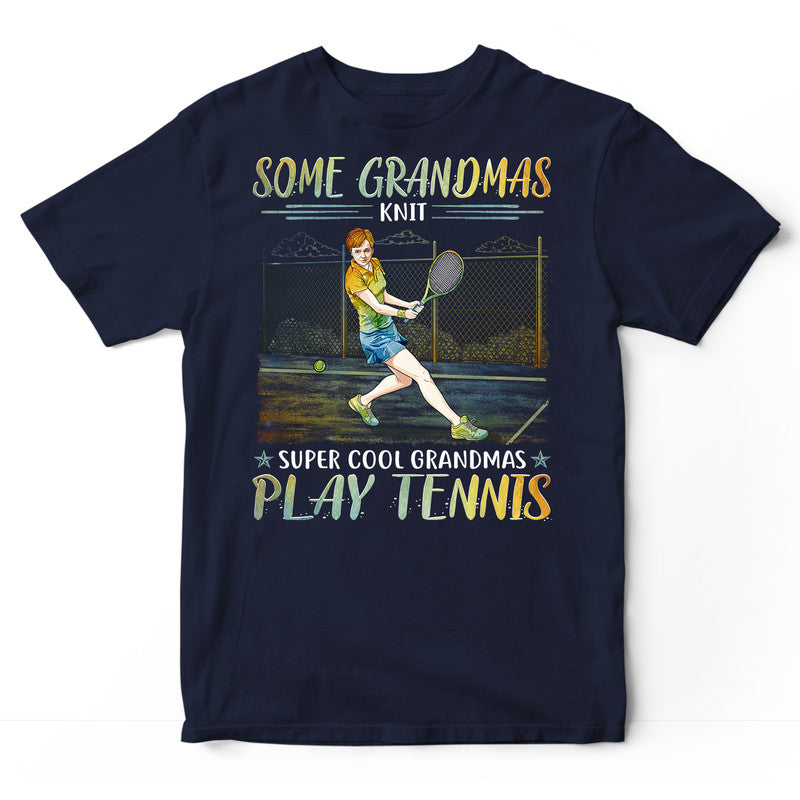 Tennis Grandmas Knit T-Shirt PSI526