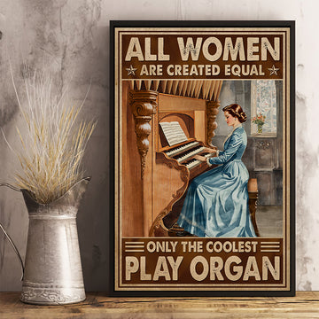 Organ All Women Created Equal Poster VPB036
