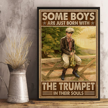 Trumpet Boys Just Born In Their Souls Poster VPB037
