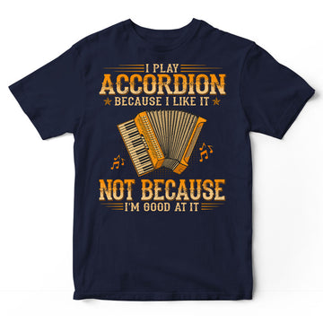 Accordion Good At It T-Shirt WDB222