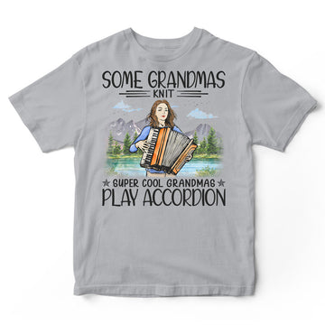 Accordion Grandmas Knit Super Cool T-Shirt HWA201