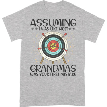 Archery Assuming Grandmas T-Shirt