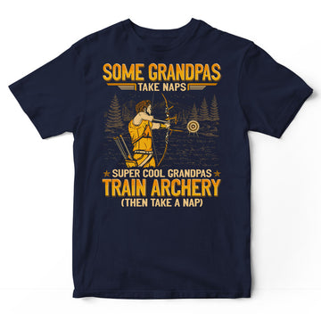 Archery Grandpas Take Naps Super Cool T-Shirt GEA301