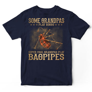 Bagpipes Grandpas Bingo T-Shirt DGB154