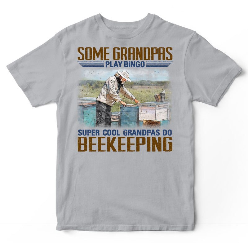 Beekeeping Grandpas Bingo T-Shirt EWA075