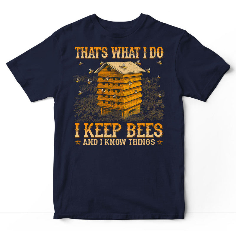 Beekeeping Know Things T-Shirt WDB327