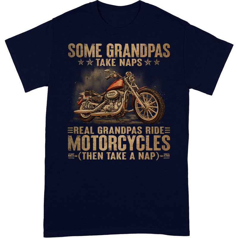 Biker Grandpas Take Naps T-Shirt