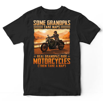 Biker Grandpas Take Naps T-Shirt ISA168