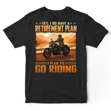 Biker Retirement Plan T-Shirt ISA159
