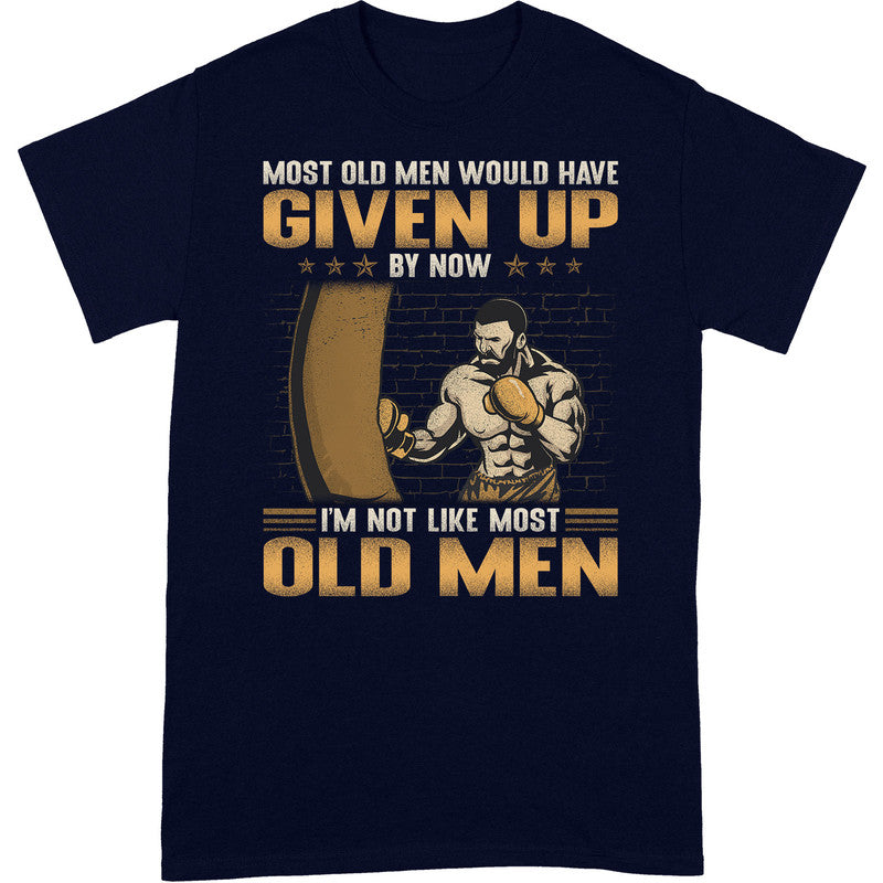 Boxing Most Old Men T-Shirt GSA069