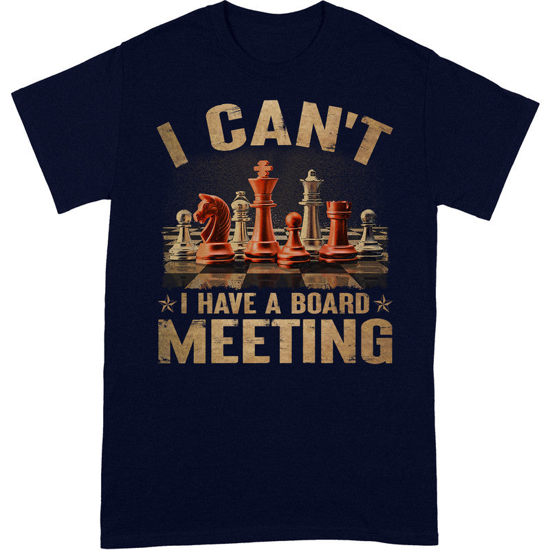 Chess Board Meeting T-Shirt DGA046