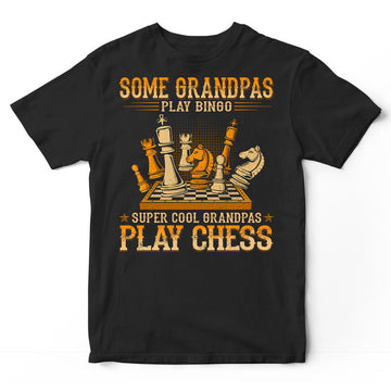 Chess Grandpas Bingo T-Shirt WDB174