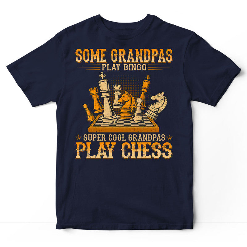 Chess Grandpas Bingo T-Shirt WDB174