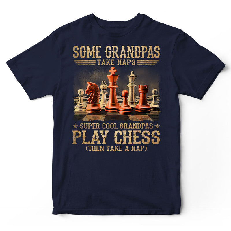 Chess Grandpas Take Naps T-Shirt DGB152