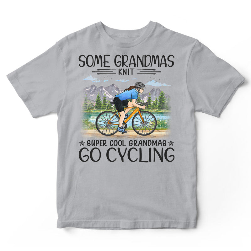 Cycling Grandmas Knit Super Cool T-Shirt HWA198