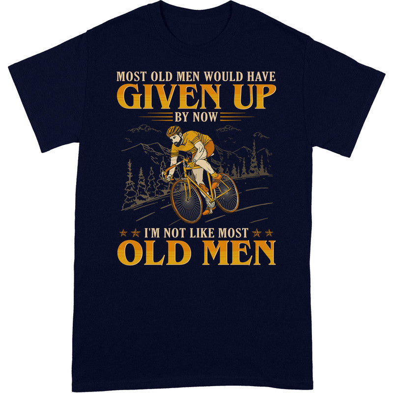 Cycling Most Old Men T-Shirt GEC098