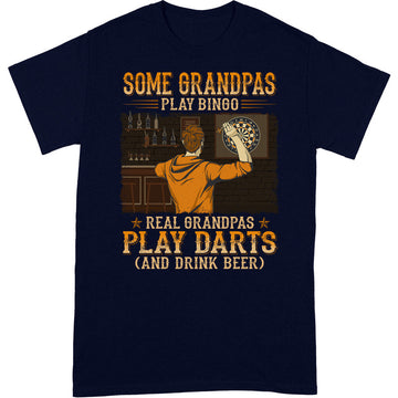 Dart Some Grandpas Bingo T-Shirt WDB039